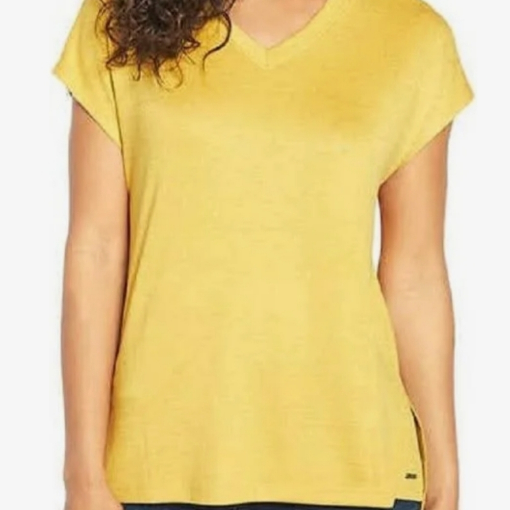 Orvis v-neck tunic Ladies large
